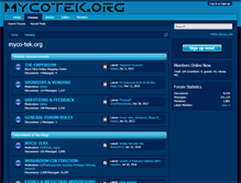 Tablet Screenshot of mycotek.org